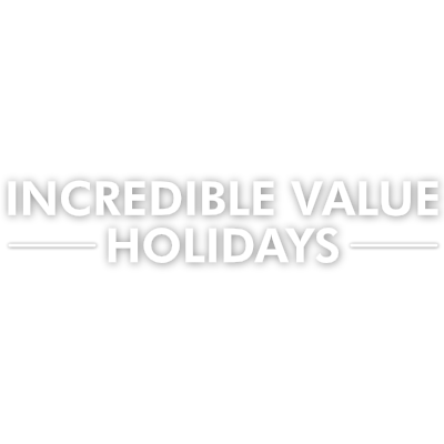 Incredible Value Holidays logo.